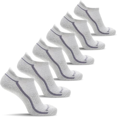 MIRMARU 6 Pairs Running Low Cut Athletic Cushion Tab Breathable Comfortable Cotton Socks for Men and Women in Saudi Arabia