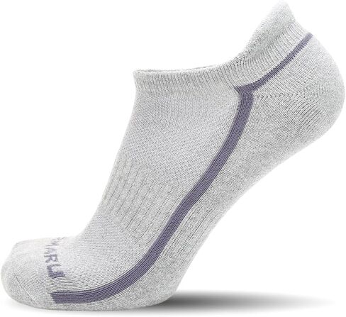 MIRMARU 6 Pairs Running Low Cut Athletic Cushion Tab Breathable Comfortable Cotton Socks for Men and Women in Saudi Arabia