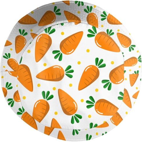 أرنب دلو القبعات مضحك عيد الفصح الأرنب طباعة الصيف قبعة الشمس Packable في الهواء الطلق السفر الشاطئ قبعة صياد in Kuwait