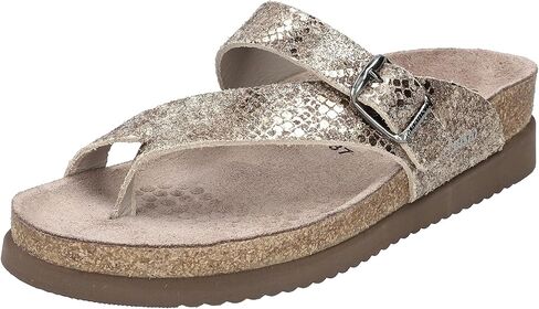 Mephisto Women's Helen Sandal, Platinum Sand Boa, 7 in Saudi Arabia