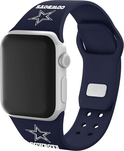 حزمة كومبو من السيليكون من Game Time Dallas Cowboys متوافقة مع Apple Watch وApple AirPods (42/44/45 ملم) in Saudi Arabia