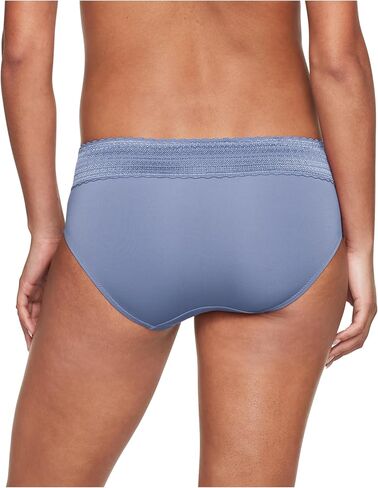 Warner's Women's No Pinching, No Problem Dig-Free Comfort Waist with Lace Microfiber Hipster 5609j in Saudi Arabia