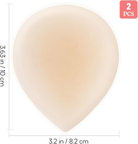 VALICLUD 2pcs Camel Toe Silicone Concealer Reusable Seamless Invisible for Women Wear Under Leggings Activewear Swimwear L in Kuwait