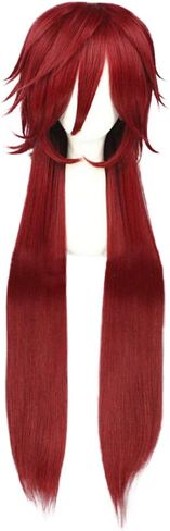 miccostumes Men's Black Butler Grell Sutcliff Cosplay Wig in Saudi Arabia
