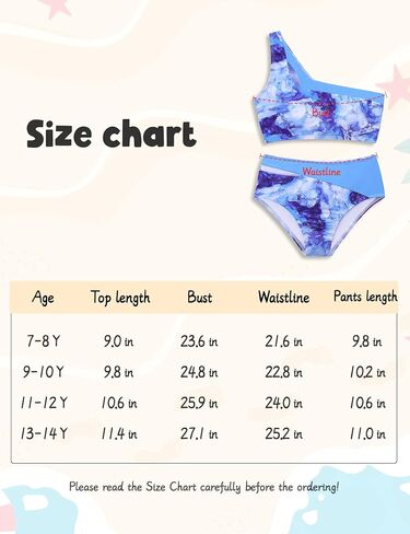 Girls Swimsuit 2 Piece One Shoulder Cutout Girls Bikini Top High Waisted Bottom Bathing Suits for Teen Girls in Saudi Arabia