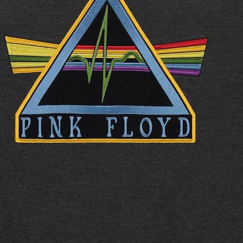 سويت شيرت رجالي من Pink Floyd للحفلات الموسيقية Dark Side of the Moon - سويت شيرت كلاسيكي بياقة دائرية مع تطريز in Kuwait