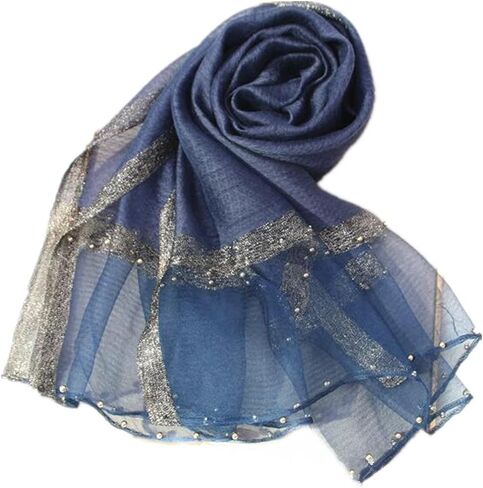HURESON Womens Lightweight Scarves Silk Wool Scarf for Dresses Shawls Wraps Beach Blanket Shawl for All Year Round in Saudi Arabia