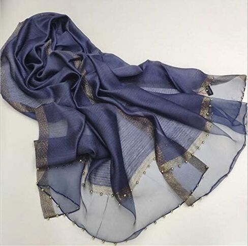HURESON Womens Lightweight Scarves Silk Wool Scarf for Dresses Shawls Wraps Beach Blanket Shawl for All Year Round in Saudi Arabia