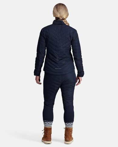 Kari Traa Eva Women's Lightweigh Down Jacket, Water-Resistant Down Sweater, Secure Hand Pockets, Front Zip Design in Kuwait