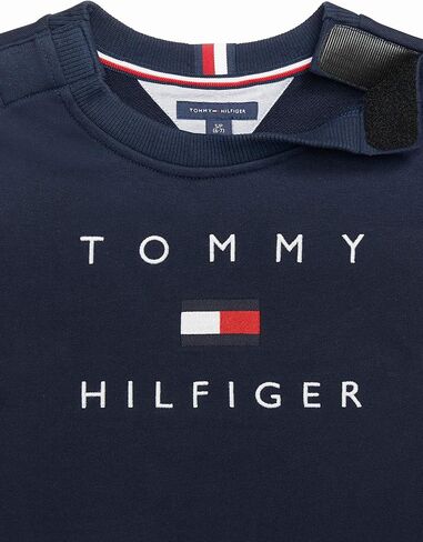 Tommy Hilfiger Boys' Adaptive Sweater with Adjustable Shoulder Closure in Saudi Arabia
