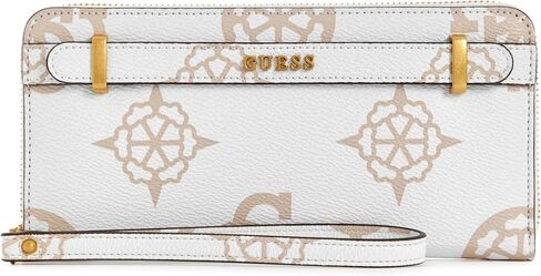 GUESS Women's Sestri Logo Large Zip Around Wallet in Saudi Arabia