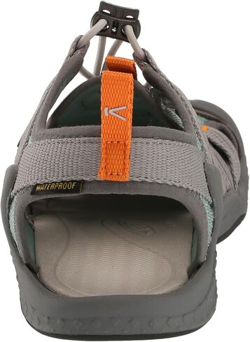 KEEN Women's Drift Creek H2 Closed Toe Water Sandals, Alloy/Granite Green, 7 in Saudi Arabia