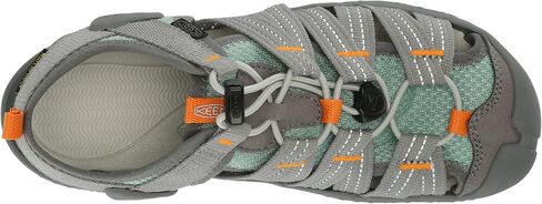 KEEN Women's Drift Creek H2 Closed Toe Water Sandals, Alloy/Granite Green, 7 in Saudi Arabia