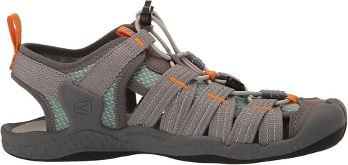 KEEN Women's Drift Creek H2 Closed Toe Water Sandals, Alloy/Granite Green, 7 in Saudi Arabia