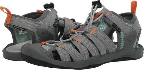 KEEN Women's Drift Creek H2 Closed Toe Water Sandals, Alloy/Granite Green, 7 in Saudi Arabia