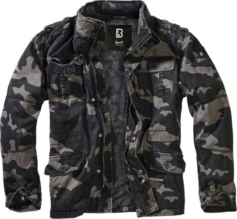 Britannia Winter Jacket - Men's Cotton Winter Coat with Teddy Lining, Hidden Hood, and Stand-Up Collar in Saudi Arabia