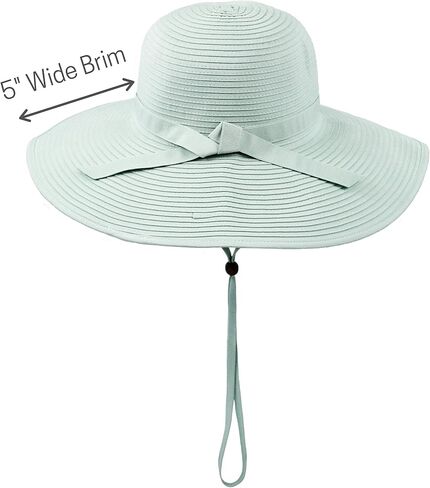 SwimZip Women's Wide Brim Sun Hat - UPF 50+ Sun Protection in Saudi Arabia