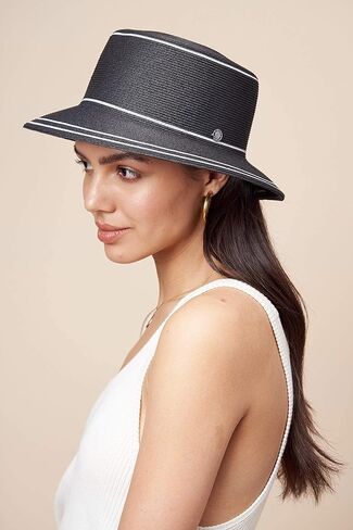 Pineapple&Star Bella Sun Beach Wide Brim Straw Hat Fine Braid UPF50+ for Women in Saudi Arabia