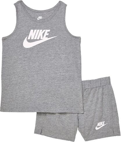 Nike Girl's Jersey Tank Top and Shorts Set (Little Kids) in Saudi Arabia