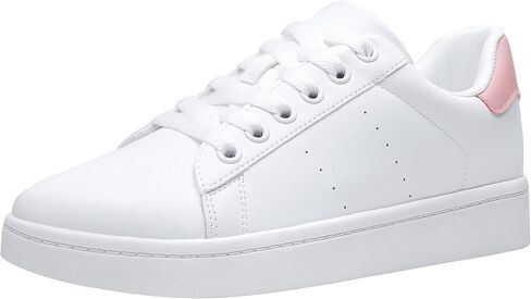 Vepose Women's Fashion Sneakers, Lace Up Low Top Platform Tennis Shoes | Comfortable fashion walking shoes, low top, memory foam cushioning, lace up, cute style for work, travel and weekends in Kuwait