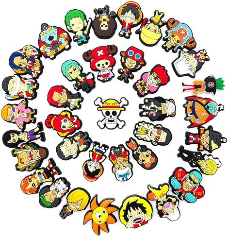 TOYORK Shoe Charms PVC 36pcs Shoe Decoration Charms for Boys Girls Teens Gifts for Kids Children,Anime 36 Heros Style in Kuwait