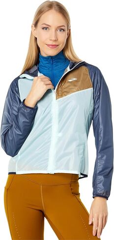 Brooks All Altitude Jacket Ice Blue Multi XL (US Women's 16-18) in Saudi Arabia