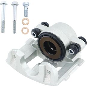 Brake Caliper Assembly Without Bracket Replacement New for Jeep Cherokee Comanche 4WD Only 90-92, Cherokee 93-01, Grand Cherokee 93-98, TJ 1997-2006, Wrangler 1990-2006，18FR984 Front Left Driver Side