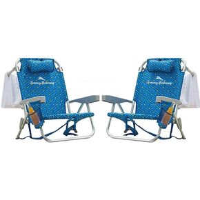 Tommy Bahama 2016 Backpack Cooler Chair with Storage Pouch and Towel Bar