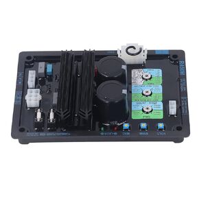Excitation Regulator Board,R450M AVR Voltage Regulator 98?480VAC AVR Module Adjustable Replacement for Generator