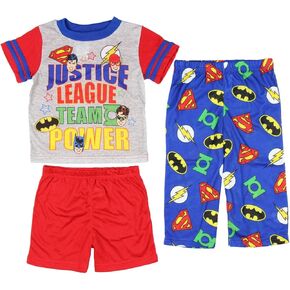 J.u.s.t.i.c.e LEaGuE طقم بيجامة للأولاد من 3 قطع من Justice League in Kuwait