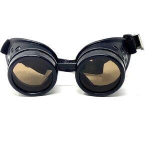 STORM BUY ] Steampunk Style Metallic Scientist Time Traveler Luxury Class Goggle Halloween Costume Cosplay Party