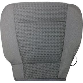 Driver Bottom Seat Cover Cloth Replacement Gray Fit for Ford F150 XLT 2015 2016 2017 2018 2019 2020