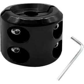 Winch Stopper Winch Cable Hook Rubber Stopper with Allen Wrench for ATV UTV Synthetic Winch Rope