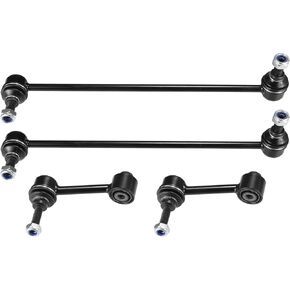 X AUTOHAUX 4pcs Front Rear Sway Bar Links Stabilizer Bar Links Kit for Audi A3 Quattro TT 2006-2013 for VW Beetle Golf Jetta Passat Suspension Kit Stabilizer Link No.K80482/K80478