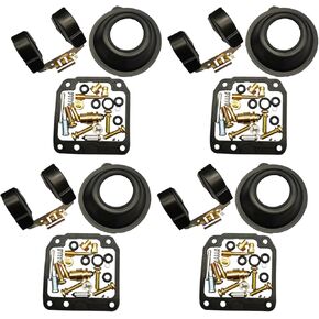 4sets Carburetor Repair Carb Rebuild Kit for 1981-1983 Yamaha XJ550 XJ 550 Maxim 500