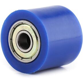 10mm Drive Chain Pulley Roller Slider Tensioner Wheel For Street Bike Motorcycle ATV(10MM-Blue)