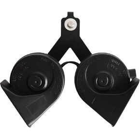 Dual Horn Assembly With Bracket Compatible with Ford 2005-2014 F250 F350 F450 F550 2008-2010 E150 E250 E350 E450 Replace 8C2Z-13832-C