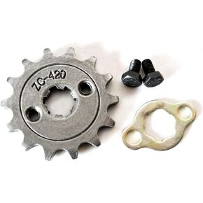 sthus 420 14Tooth 17mm Front Engine Sprocket for 70 90 110 125 140cc ATV Dirt Bike