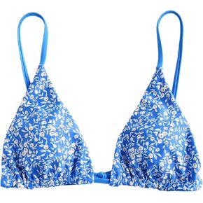 ZAFUL Women's Triangle Bikini Top String Push Up Padded Sexy Swimsuit Bathing Suits Top