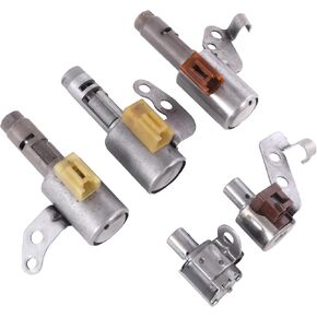 5Pcs U240 U241 U140 Transmission Shift Solenoid kit Refurbished Compatible with Toyota Lexus ES300 RX300