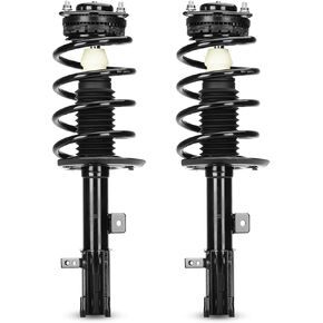Front Pair Complete Struts Spring Assembly Compatible with 2011-2014 Chrysler 200, 2008-2014 Dodge Avenge, 2007-2010 Sebring Sedan Left & Right Shock Coil Replace for 271131 271130