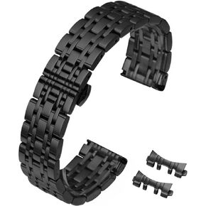Metal Watch Band Stainless Steel Watch Strap With Weight 12mm 14mm 16mm 18mm 19mm 20mm 21mm 22mm 24mm Bracelet band Replacement Band for Men and Women