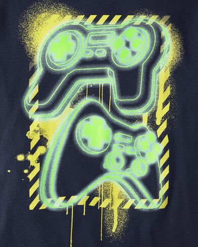 The Children's Place Boys' Gamer Short Sleeve Graphic T-Shirts,multipacks in Saudi Arabia
