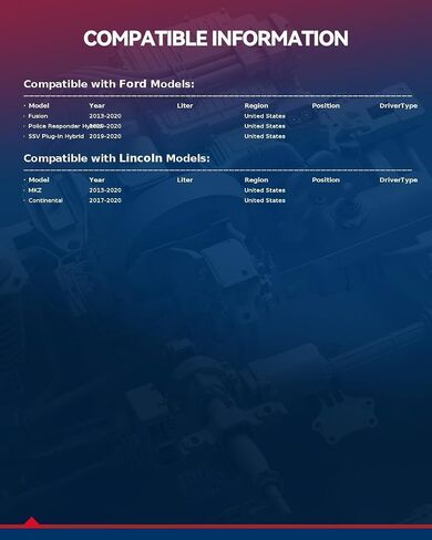 KAX Disc Brake Caliper Assembly Compatible with 2013-2020 Fusion; MKZ 2017-2020 Continental, Rear Left and Right 2PC in Saudi Arabia