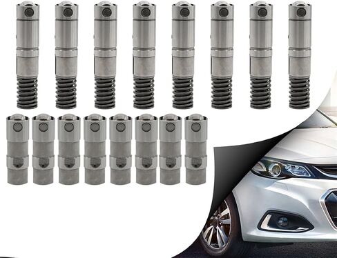Automotive Valve Tappets Lifters Kit (16Pcs) Compatible with Escalade Silverado Sierra Yukon 1500 5.3L 6.0L 6.2L 12499225 12639516 17122490 in Saudi Arabia