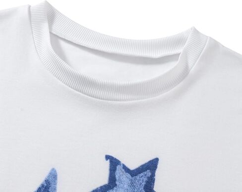 جرافيك طفل تيز للنساء المراهقات Y2k زهرة طباعة المحاصيل القمم خمر 90s الجرونج الجمالية تيز قمصان صيفية in Kuwait