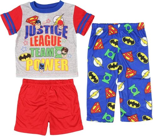 J.u.s.t.i.c.e LEaGuE طقم بيجامة للأولاد من 3 قطع من Justice League in Kuwait