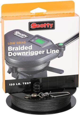 Scotty #1073DP Laketroller Manual Downrigger, Post Mount, Display Packed Black, Small in Saudi Arabia