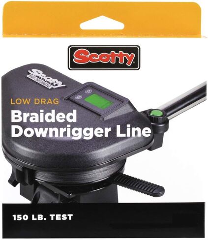 Scotty #1073DP Laketroller Manual Downrigger, Post Mount, Display Packed Black, Small in Saudi Arabia