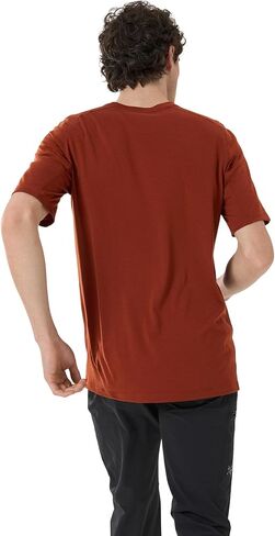 Arc'teryx Men's Ionia Merino Wool Arc'word Logo Short Sleeve in Saudi Arabia